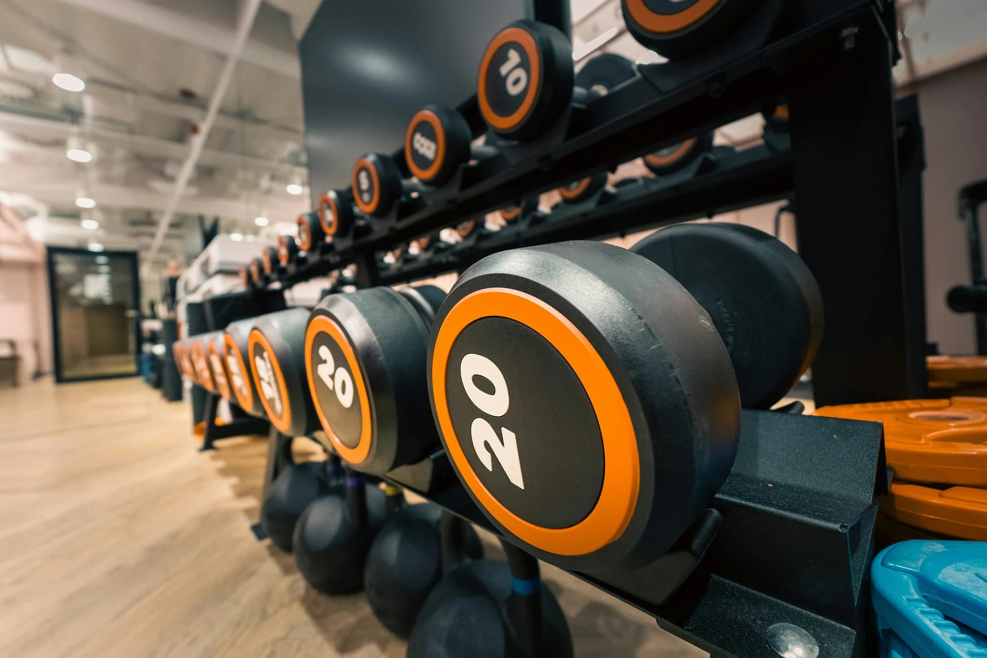 Weights and equipment are ready for a workout. — representative photo, not taken at Glasgow Club Milton