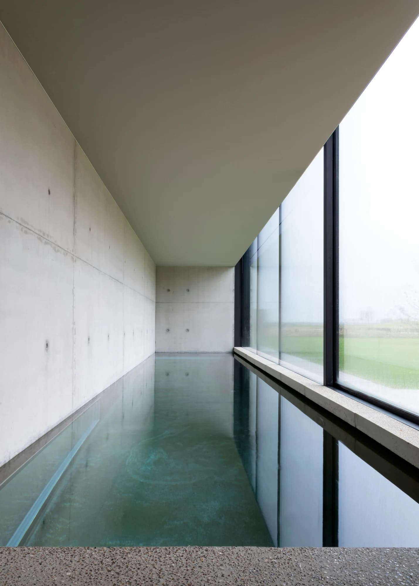 Indoor swimming pool in building — representative photo, not taken at Glasgow Club North Woodside