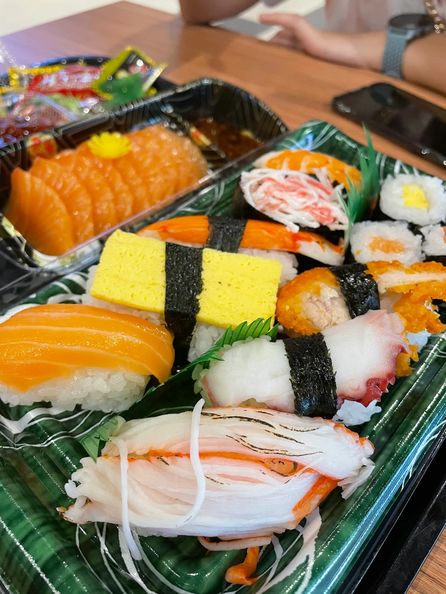 Takeaway sushi — representative photo, not taken at Okome — Byres Road