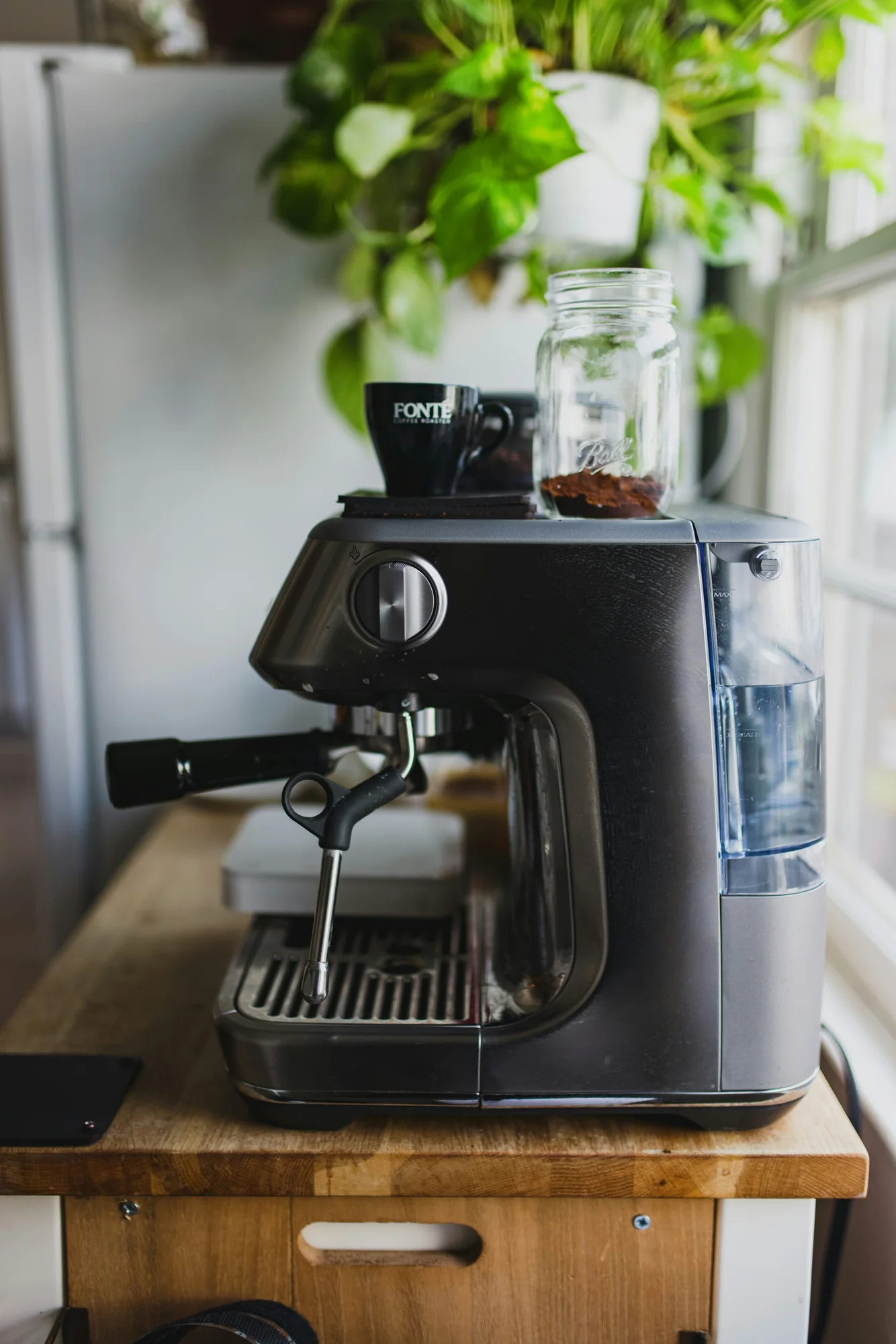 Espresso machine — representative photo, not taken at Spitfire Espresso — High Street