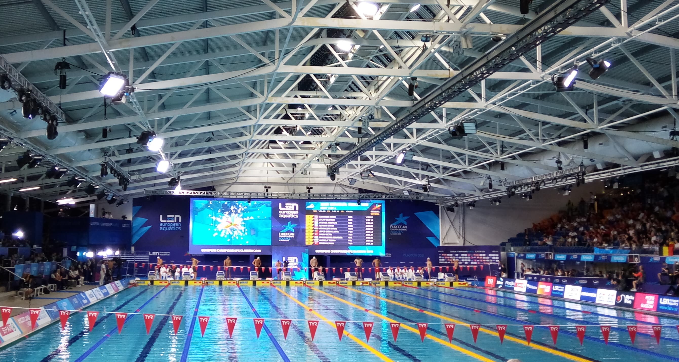 Pool at Tollcross International Swimming Centre