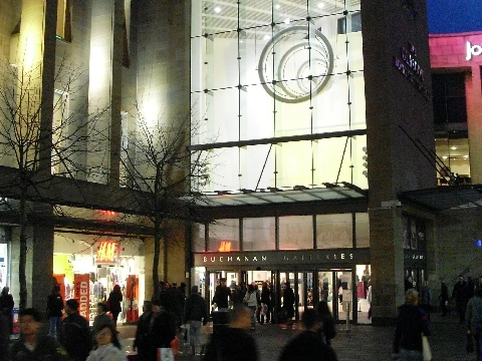 Buchanan Galleries shopping centre on Buchanan Street, Glasgow