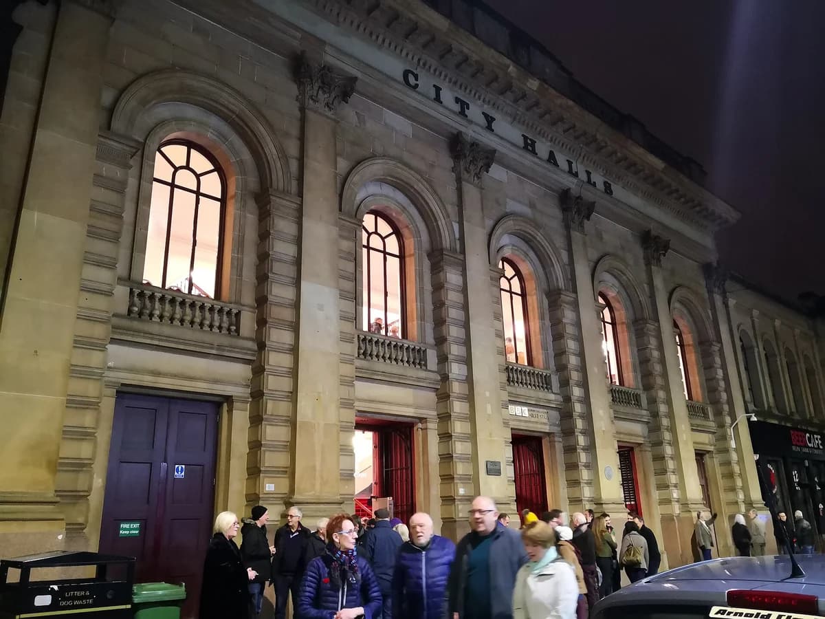 Entrance to City Halls on Candleriggs, Glasgow