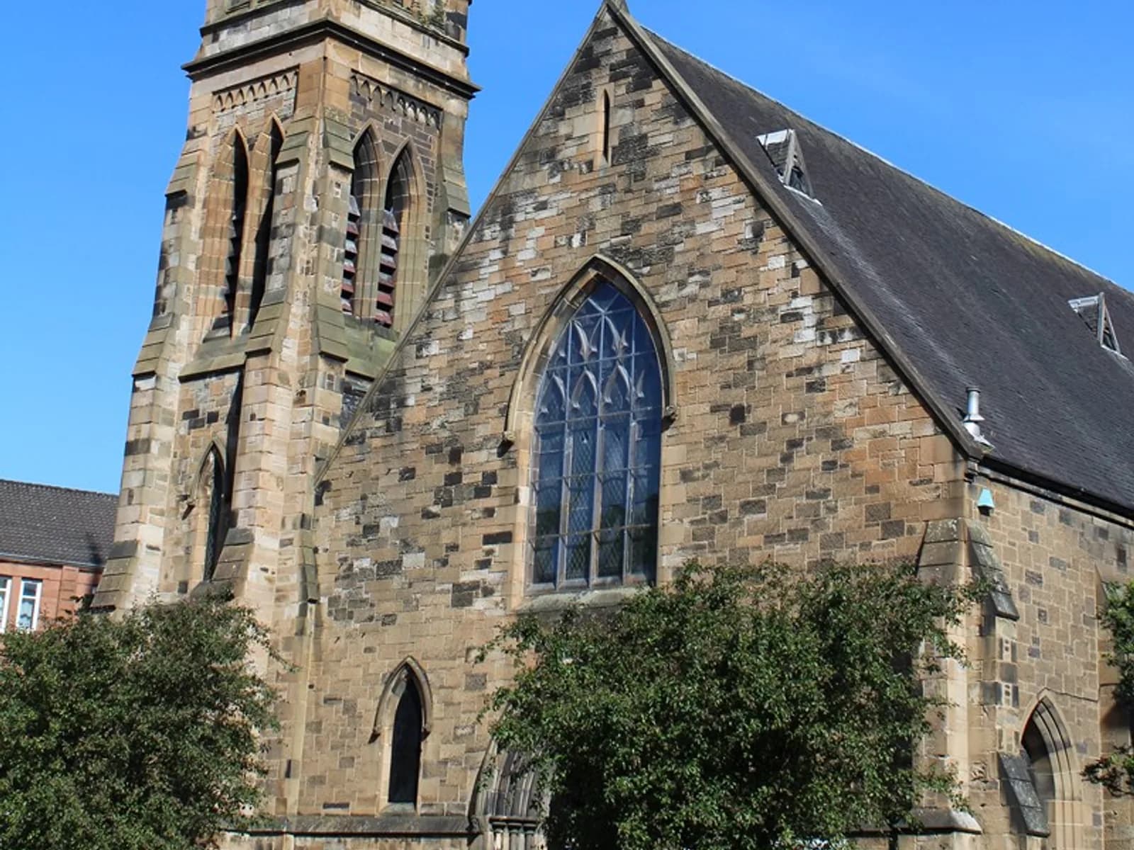 Glasgow Climbing Centre inside the former Ibrox church