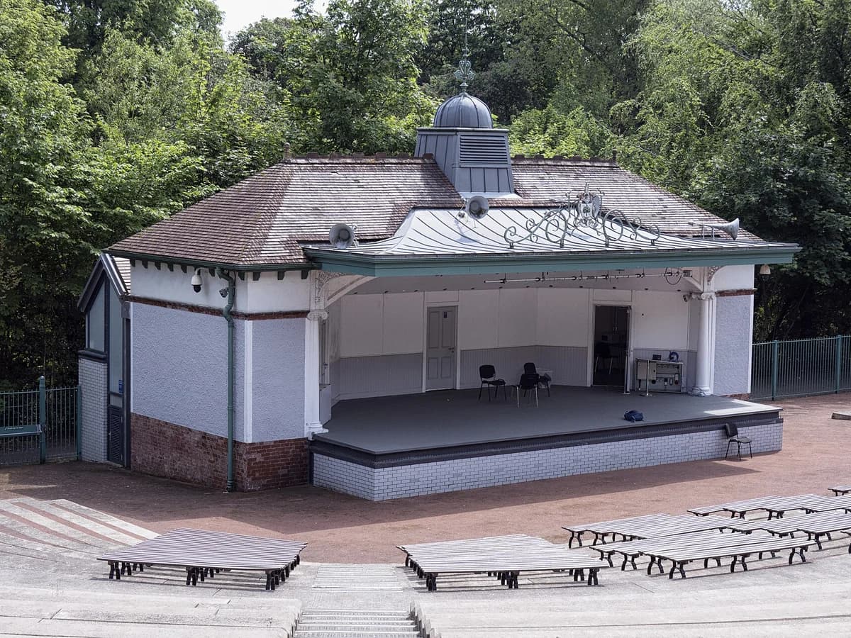 Kelvingrove Bandstand and Amphitheatre in Glasgow