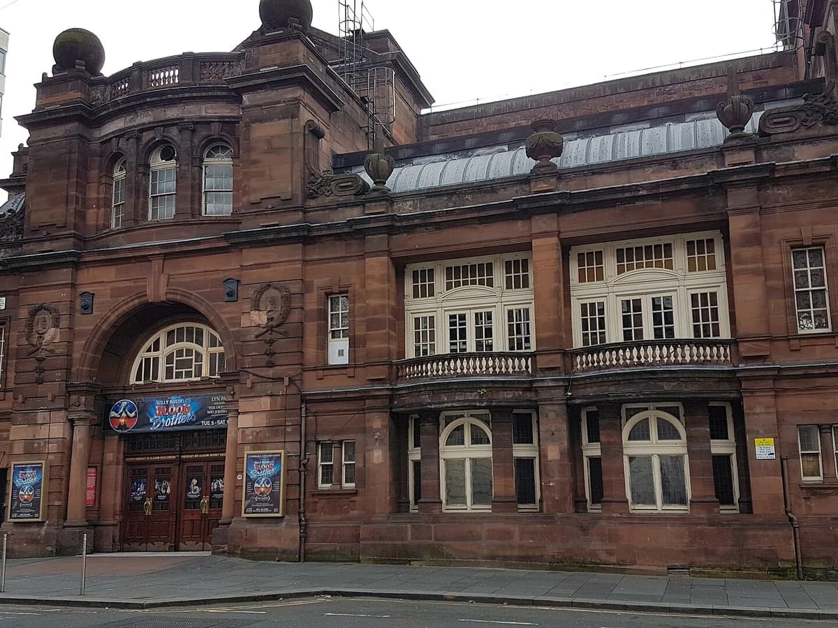 King's Theatre exterior in Glasgow