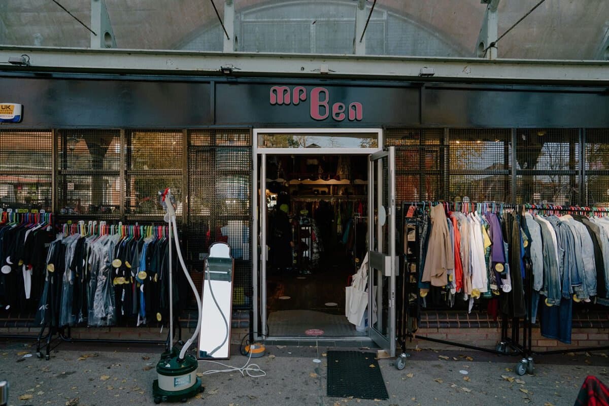 Mr Ben Retro Clothing shop in Glasgow